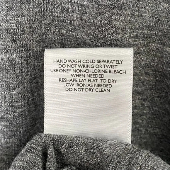 Modcloth Grey  Capped Sleeve Round Neck Tee Shirt - Picture 10 of 10